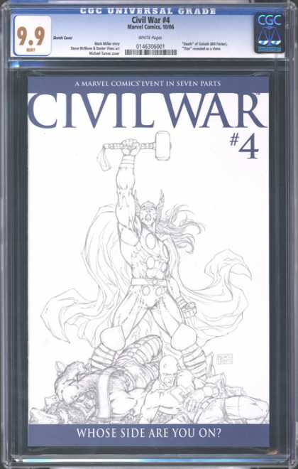 CGC Graded Comics - Civil War #4 (CGC)