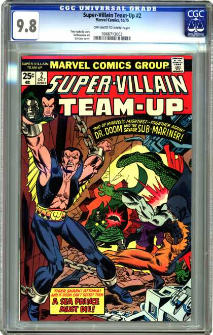 CGC Graded Comics - Super-Villain Team-Up #2 (CGC)