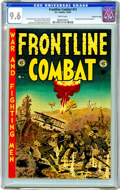 CGC Graded Comics - Frontline Combat #13 (CGC)