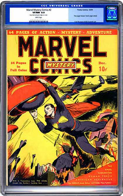CGC Graded Comics - Marvel Mystery Comics #2 (CGC)