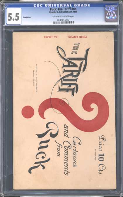 CGC Graded Comics - Puck The Tariff #nn (CGC)