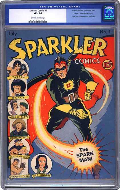 CGC Graded Comics - Sparkler Comics #1 (CGC)