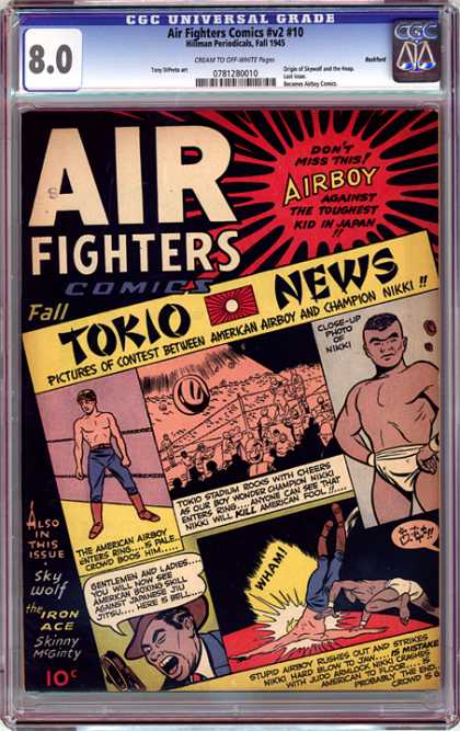 CGC Graded Comics - Air Fighters Comics #v2 #10 (CGC)