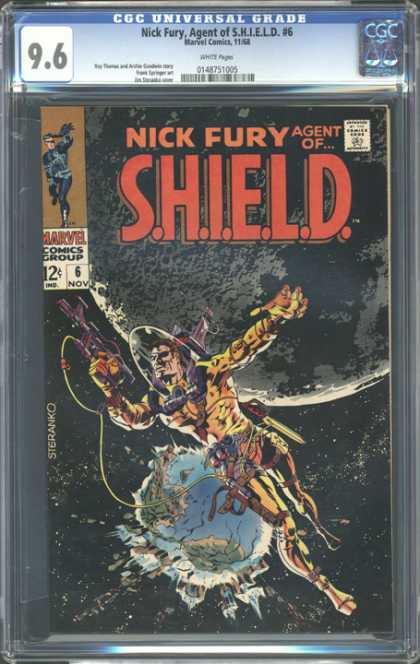 CGC Graded Comics - Nick Fury, Agent of S.H.I.E.L.D. #6 (CGC)
