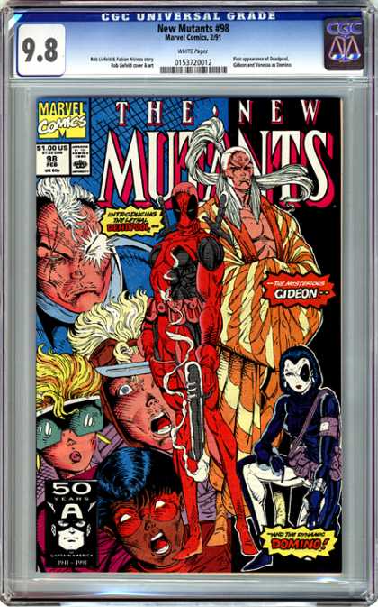 CGC Graded Comics - New Mutants #98 (CGC)