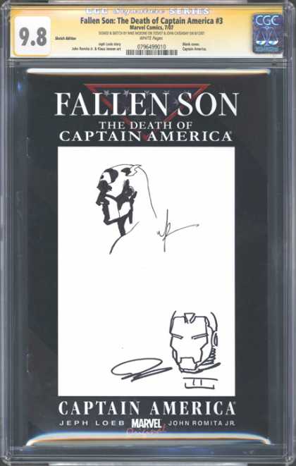 CGC Graded Comics - Fallen Son: The Death of Captain America #3 (CGC)