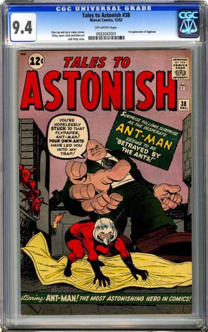 CGC Graded Comics - Tales to Astonish #38 (CGC)