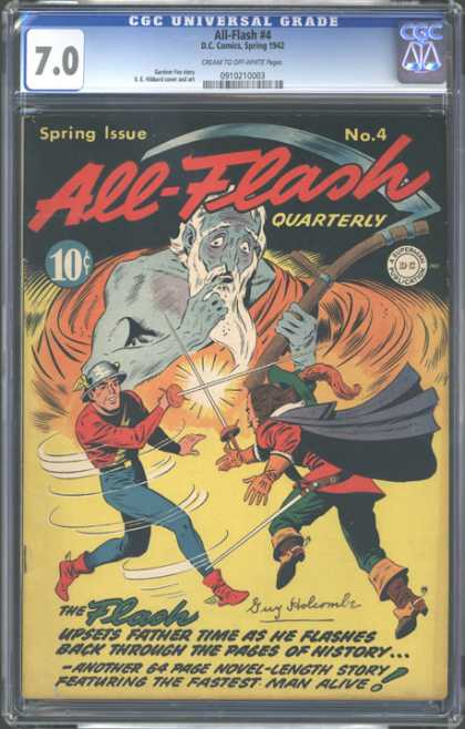 CGC Graded Comics - All-Flash #4 (CGC)