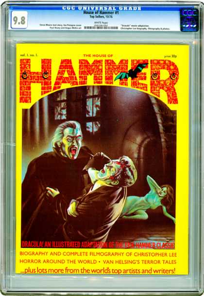 CGC Graded Comics - House of Hammer #1 (CGC)