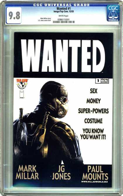 CGC Graded Comics - Wanted #1 (CGC)