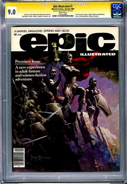 CGC Graded Comics - Epic Illustrated #1 (CGC)