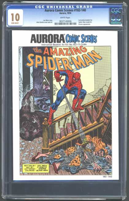 CGC Graded Comics - Aurora Comic Scenes #182-140 (CGC)