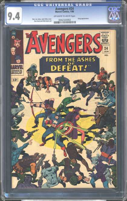 CGC Graded Comics - Avengers #24 (CGC)