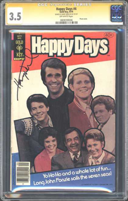 CGC Graded Comics - Happy Days #4 (CGC)