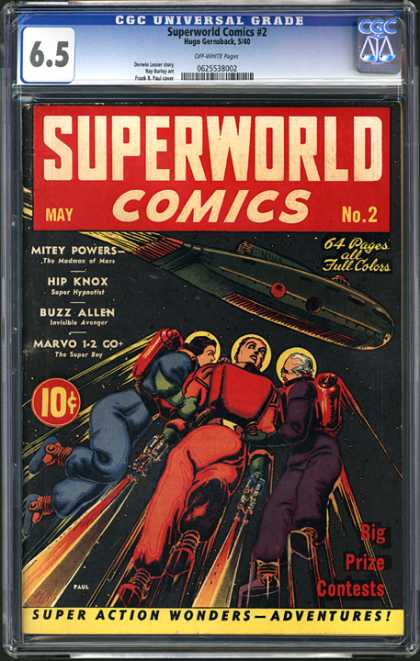 CGC Graded Comics - Superworld Comics #2 (CGC)