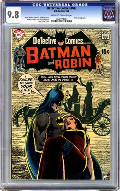 CGC Graded Comics - Detective Comics #403 (CGC)