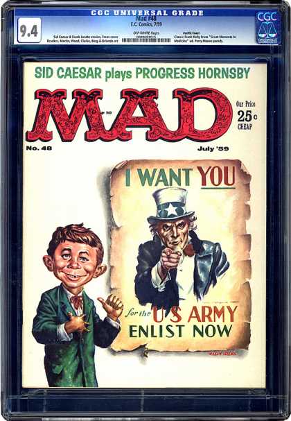 CGC Graded Comics - Mad #48 (CGC)