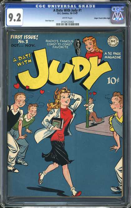 CGC Graded Comics - A Date With Judy #1 (CGC)