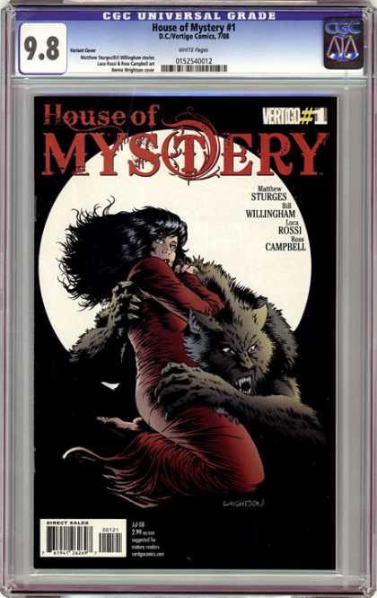 CGC Graded Comics - House of Mystery #1 (CGC)