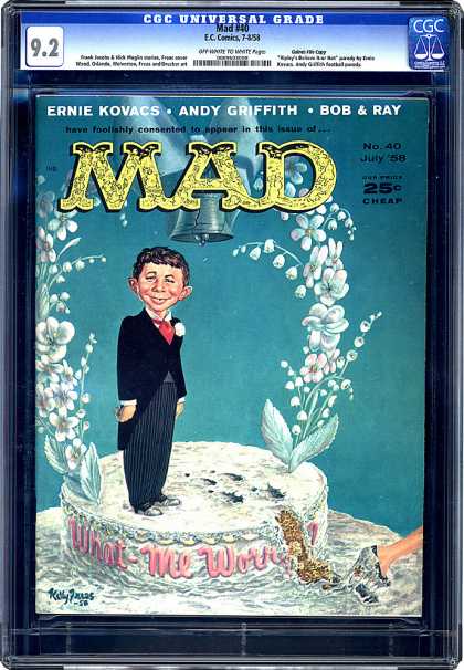 CGC Graded Comics - Mad #40 (CGC)