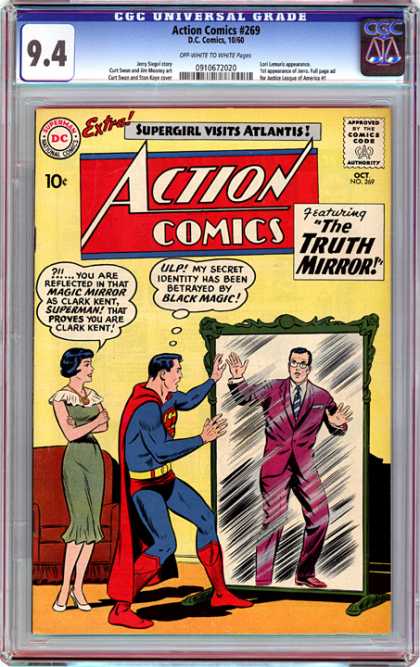 CGC Graded Comics - Action Comics #269 (CGC)