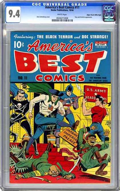 CGC Graded Comics - America's Best Comics #11 (CGC)