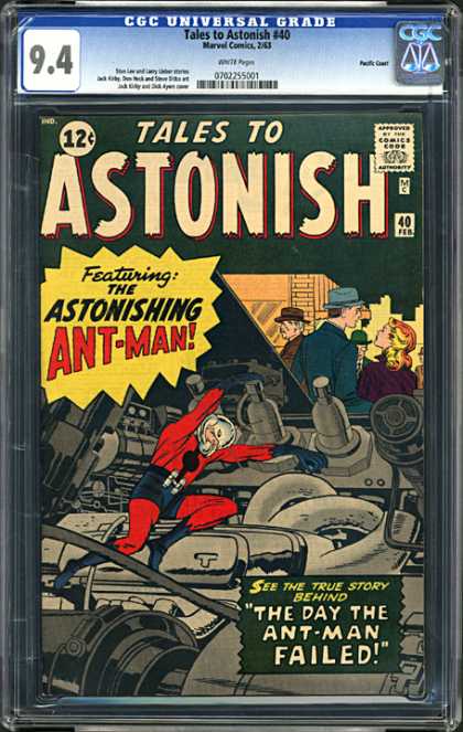 CGC Graded Comics - Tales to Astonish #40 (CGC)