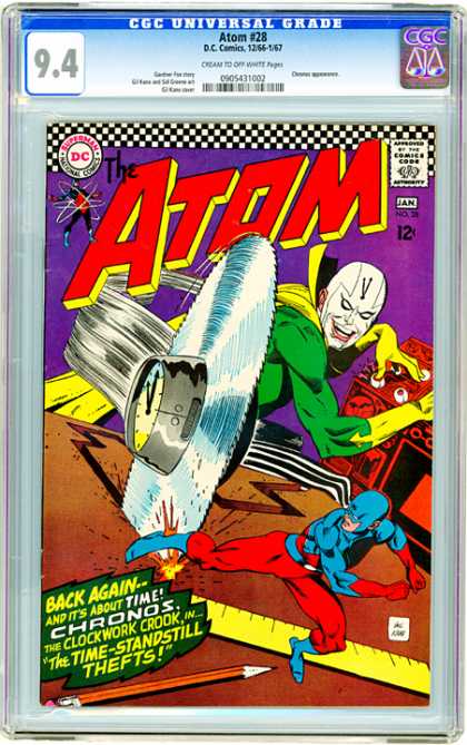 CGC Graded Comics - Atom #28 (CGC)