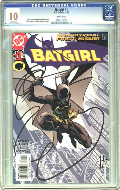 CGC Graded Comics - Batgirl #1 (CGC) - Batgirl - Dc - Peterson - Batman - Scott