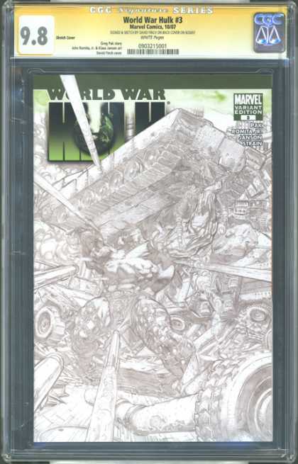 CGC Graded Comics - World War Hulk #3 (CGC)