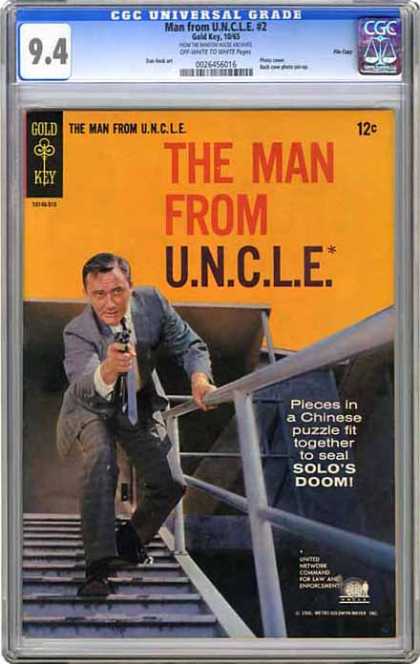 CGC Graded Comics - Man from U.N.C.L.E. #2 (CGC)