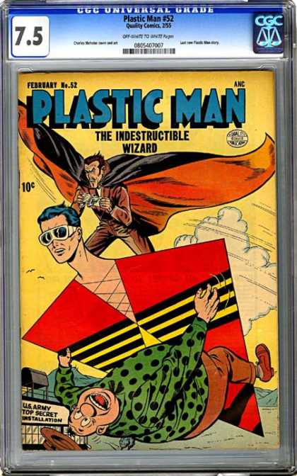 CGC Graded Comics - Plastic Man #52 (CGC)