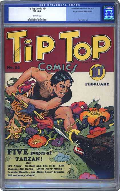 CGC Graded Comics - Tip Top Comics #34 (CGC)
