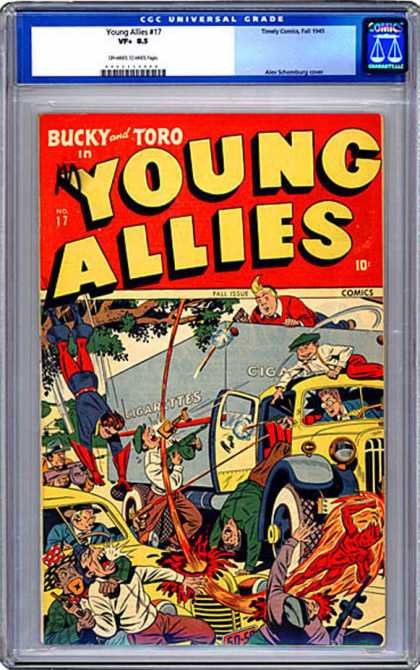 CGC Graded Comics - Young Allies #17 (CGC)