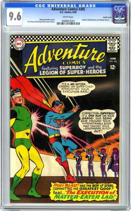 CGC Graded Comics - Adventure Comics #345 (CGC)