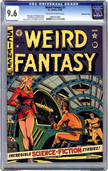 CGC Graded Comics - Weird Fantasy #7 (CGC)