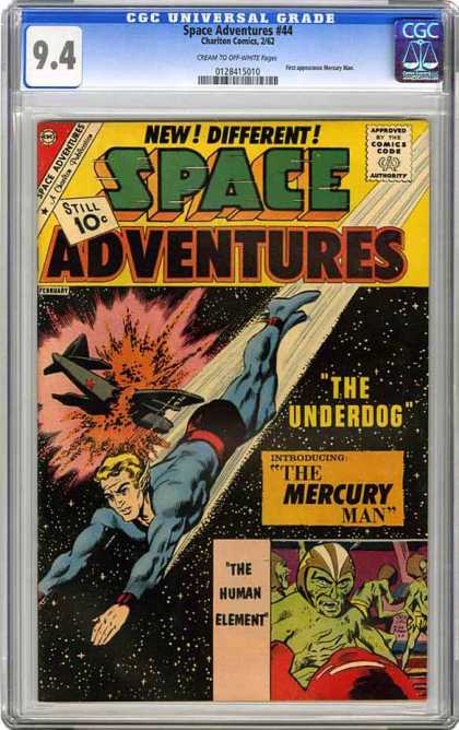 CGC Graded Comics - Space Adventures #44 (CGC)