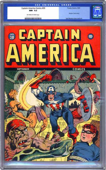 CGC Graded Comics - Captain America Comics #30 (CGC)