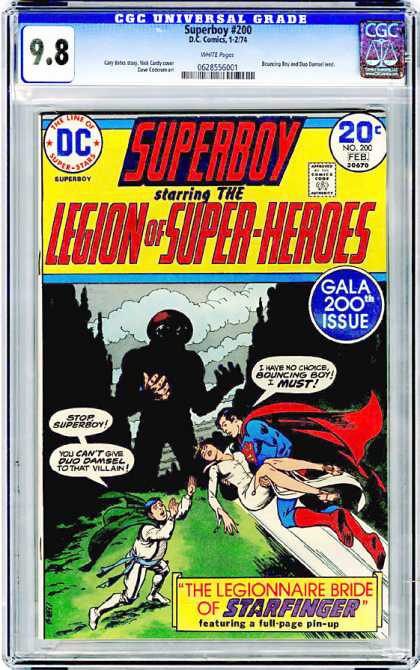 CGC Graded Comics - Superboy #200 (CGC)