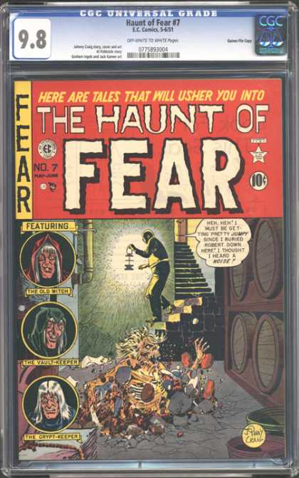 CGC Graded Comics - Haunt of Fear #7 (CGC)