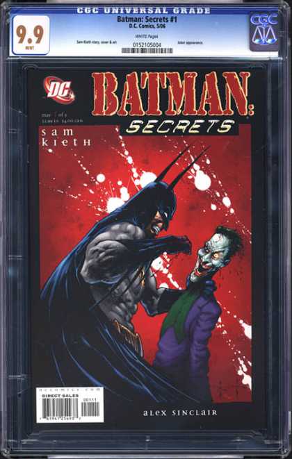 CGC Graded Comics - Batman: Secrets #1 (CGC)