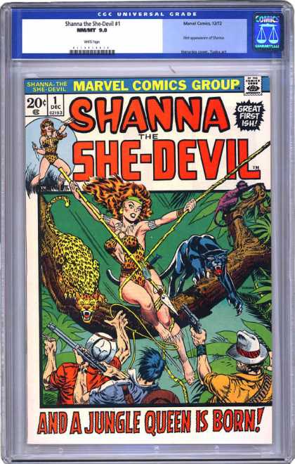 CGC Graded Comics - Shanna the She-Devil #1 (CGC)