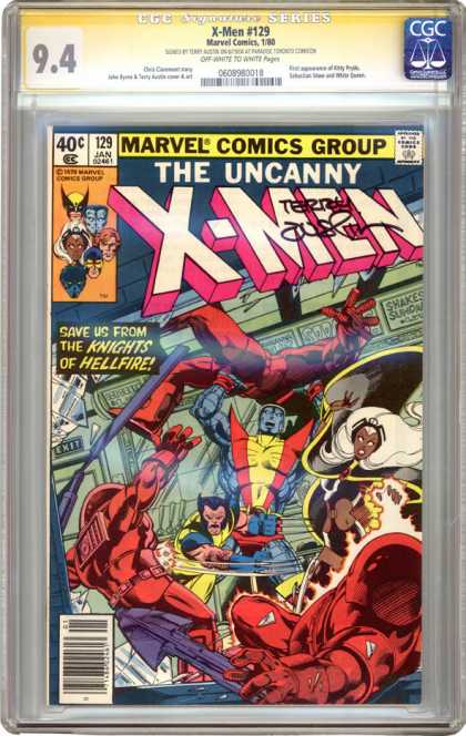 CGC Graded Comics - X-Men #129 (CGC)