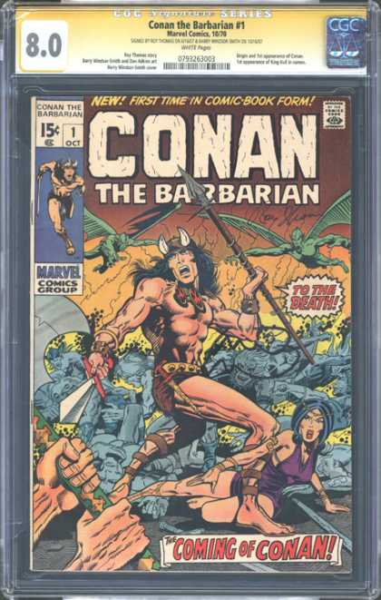 CGC Graded Comics - Conan the Barbarian #1 (CGC)