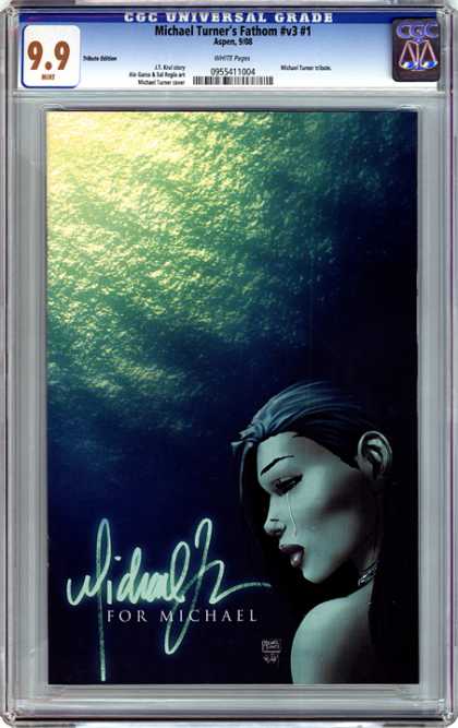 CGC Graded Comics - Michael Turner's Fathom #v3 #1 (CGC) - Mystical - Michael Turner - Beautiful - Forest - Crying