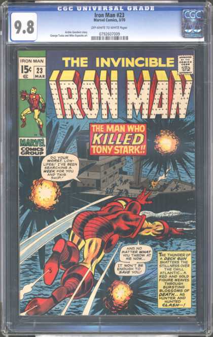 CGC Graded Comics - Iron Man #23 (CGC)