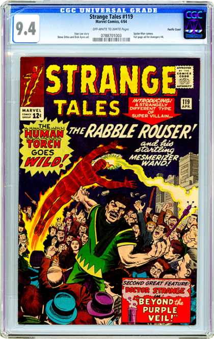 CGC Graded Comics - Strange Tales #119 (CGC)