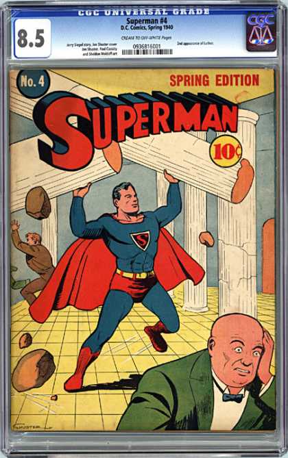 CGC Graded Comics - Superman #4 (CGC)