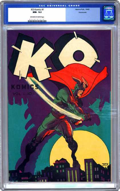 CGC Graded Comics - KO Komics #1 (CGC)