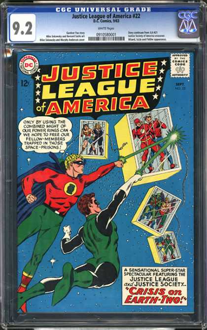 CGC Graded Comics - Justice League of America #22 (CGC)